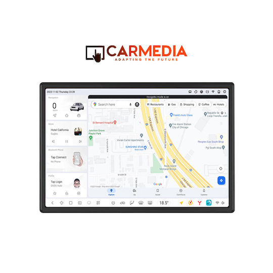 Carmedia Car Audio System for Daihatsu Terios 2006-2017 (Bluetooth/USB/AUX/WiFi/GPS/Apple-Carplay/Android-Auto) with Touch Screen 11.5"