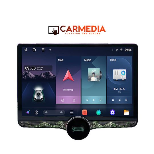 Carmedia Car Audio System for BMW X1 (E84) 2009-2015 (Bluetooth/USB/AUX/WiFi/GPS/Apple-Carplay/Android-Auto) with Touch Screen 11.8"