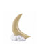 Egmont Led Kids Decorative Lamp Gold 27x15x33εκ.