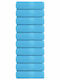 vidaXL vidaXL Badetücher Lätzchen 30x30cm Blau 10 Stück Gewicht 360g/m²