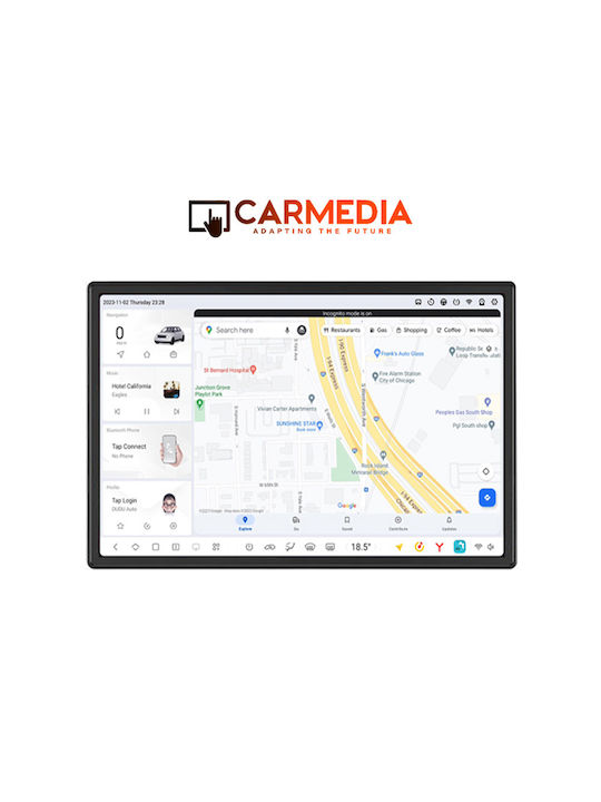 Carmedia Car Audio System for Suzuki Liana 2001-2007 (Bluetooth/USB/AUX/WiFi/GPS/Apple-Carplay/Android-Auto) with Touch Screen 11.5"