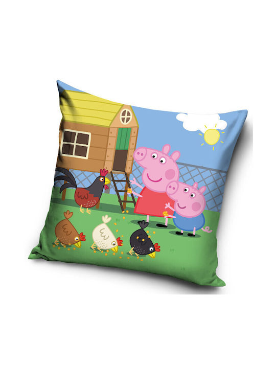 Peppa Pig Futter Samt Kissenbezug 40x40 cm