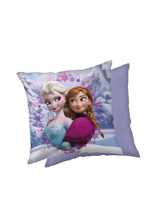 Disney Frozen Frame Velvet Cushion Cover 40x40 Cm