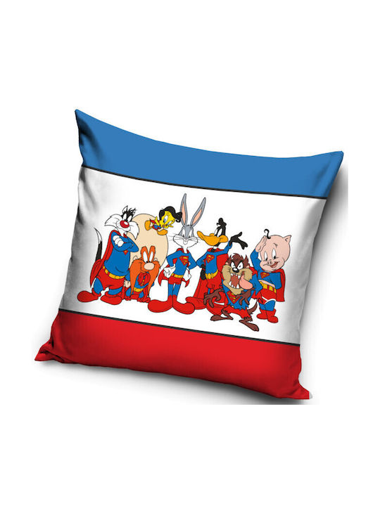 Looney Tunes Super Hero Pillowcase 40x40 Cm