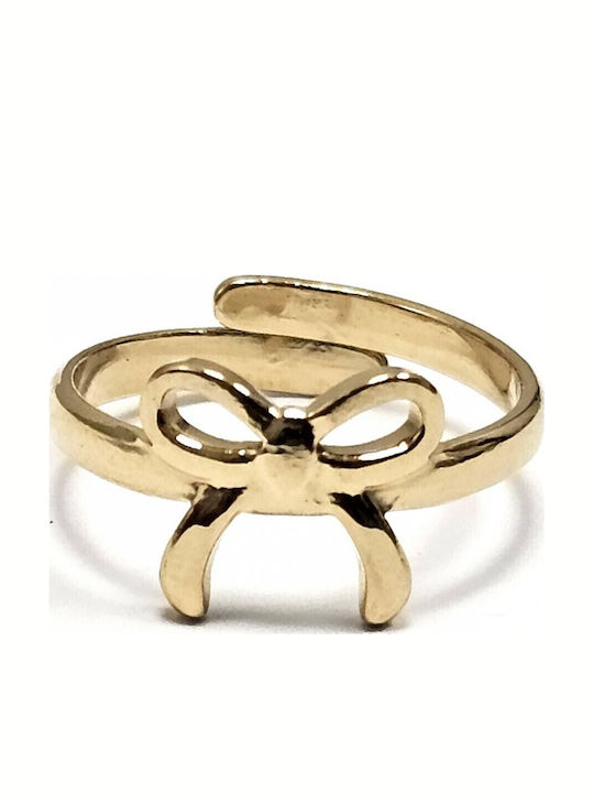 Karma Gifts Ring made of Steel Gold Plated