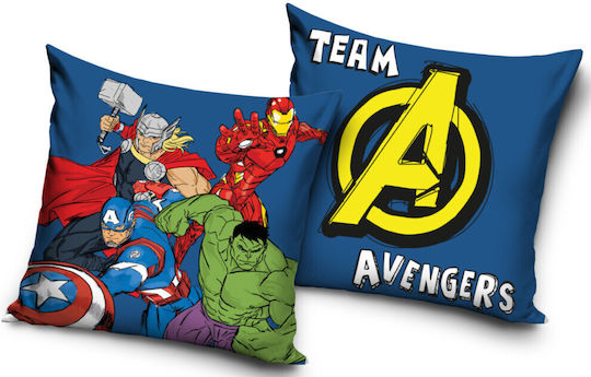 Avengers Velvet Pillow Cover 40x40 Cm
