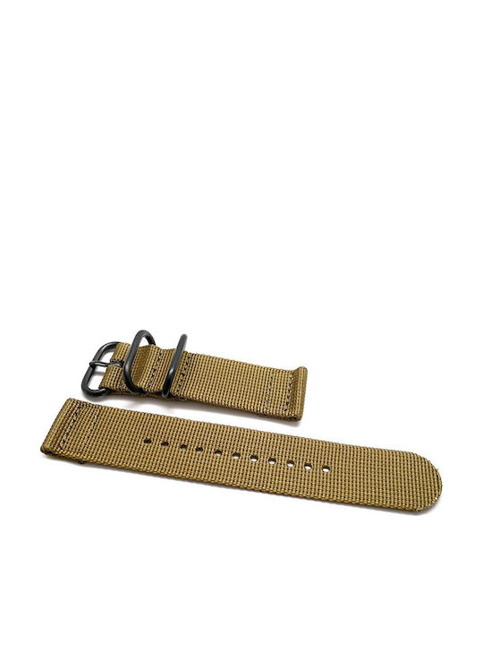 North Edge Apache 3 Fabric Strap Khaki