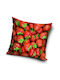 Früchte Erdbeere Kissenbezug 40*40 cm