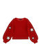Kinderpullover Langarm Rot