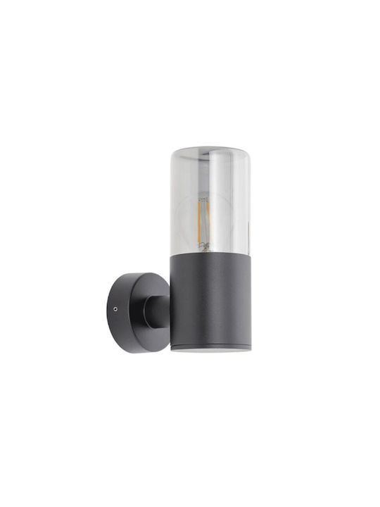 Nowodvorski Lamp Wall with Socket E27 Black 9x13x21cm