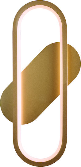 ArkoLight Modern Lamp Wall Gold 30x16cm