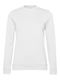 B&C Women's Long Sleeve Promotional Sweatshirt White