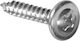 Spap Sheet Metal Screw Galvanized with Diameter M4.2 and Length 32mm 100pcs