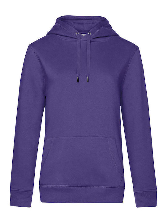 B&C Дамски промоционален суитшърт Radiant Purple