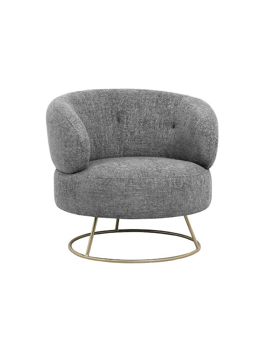 Geena Armchair Gray 81x81x81cm