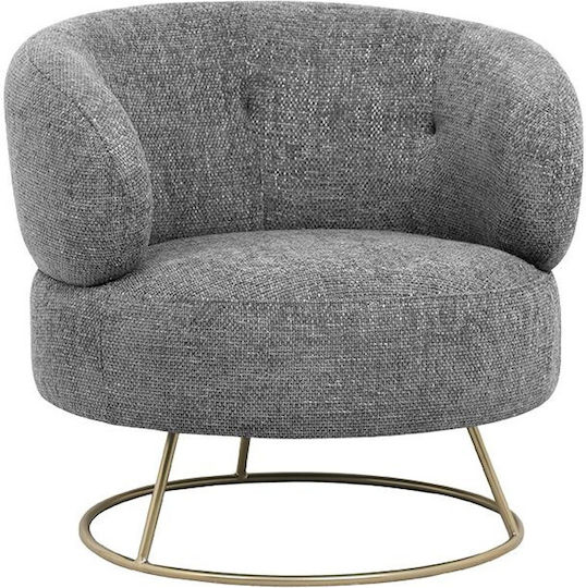 Geena Armchair Gray 81x81x81cm