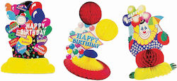 Clown Table Decorations 3 Designs
