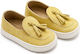 Babywalker Yellow Baptism Moccasins