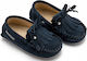 Babywalker Blue Baptism Moccasins