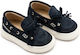 Babywalker Blue Baptism Moccasins