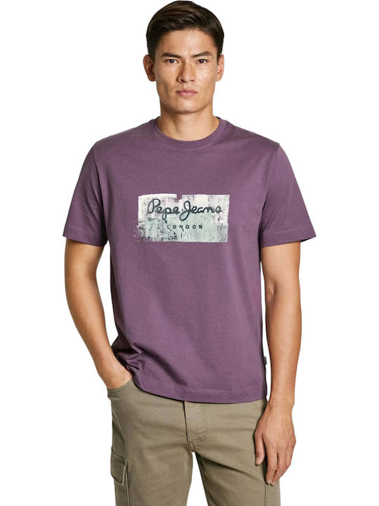 Pepe Jeans T-shirt Μωβ