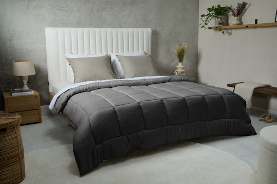 SleepMed Διπλό 200x200εκ. Ανθρακί