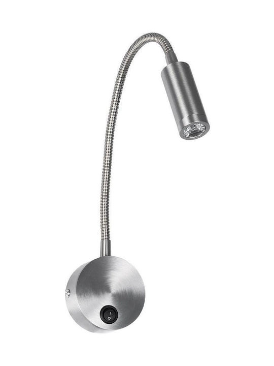 GloboStar Single LED Warm White Spot in Silver ...
