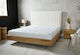 SleepMed Mattress Topper Premium King Size Polyester 180x200cm