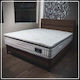 Klikareto Mattress Topper Double Memory Foam Infused with Aloe , Removable Cover & Elastic Straps 150x200x4cm