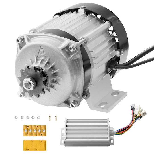 Vevor 500w Electric Brushless Dc Motor Kit 48v 2700rpm Αναβαθμισμένο Χειριστήριο