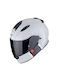 Scorpion Exo 491 Code Grey / Red Κράνος Μηχανής Full Face με Sunvisor