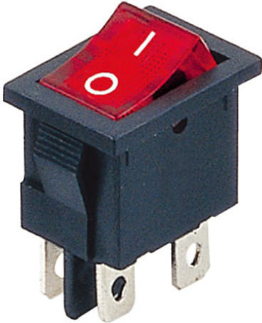 Fl3-kcd1-101n-4/250v Διακόπτης Rocker Φωτιζόμενος