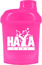 Haya Labs Shaker Protein 300ml Kunststoff Rosa