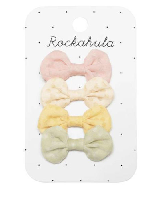 Rockahula Kinder Haarklammern Kleines Gänseblümchen Pastell Schleifen-Set