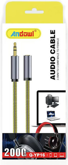 Andowl Audio Cable 3.5mm Male to Female Q-yp16