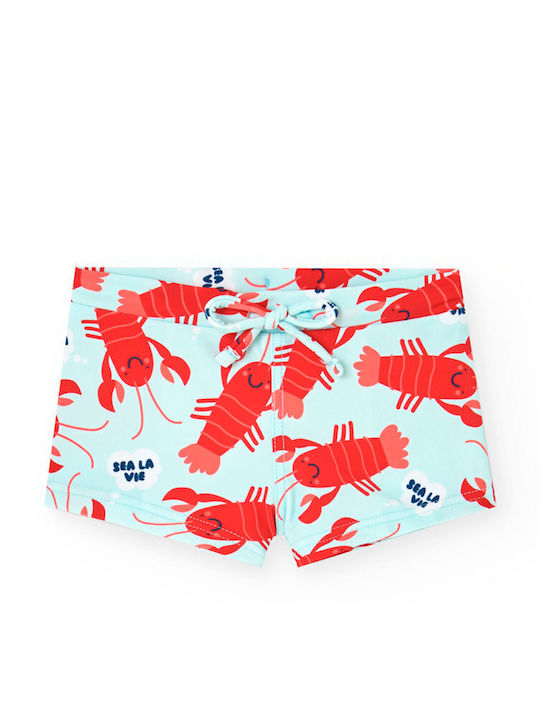 Boboli Kids Swimwear Swim Shorts Light Blue