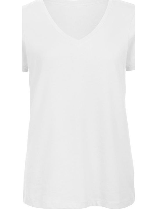 B&C V Women Women's Promotional T-Shirt White