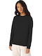 B&C Women's Long Sleeve Promotional Sweatshirt Black