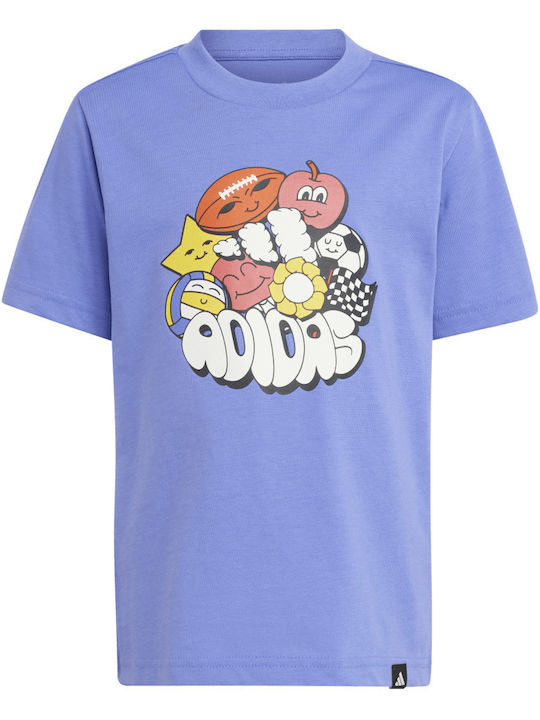 adidas Tricou pentru copii Albastru Performance