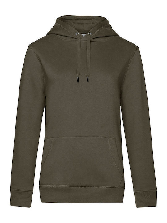 B&C Werbe-Hoodie khaki