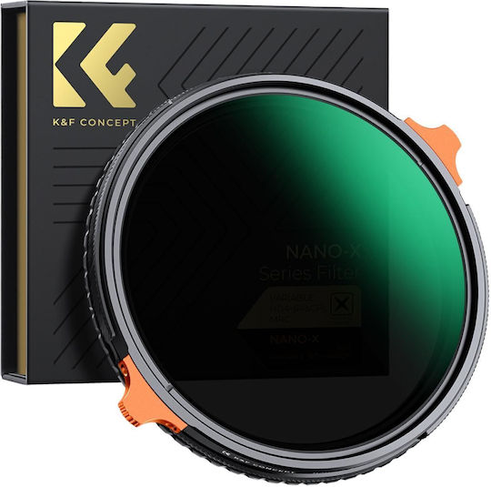K&F Concept Nano-x Variable Filter PL / ND / CPL 82mm for Camera Lenses