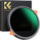 K&F Concept Nano-x Variable Filter PL / ND / CPL Durchmesser 77mm für Kameraobjektive