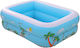 Children's PVC Inflatable Swimming Pool 110x85x...