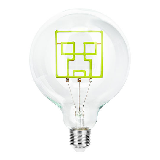 Paladone Kids Decorative Lamp Minecraft Creeper Green 15x12.5x13cm