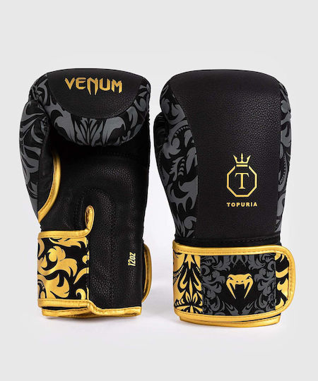 Venum Boxhandschuhe für Kampf Schwarz