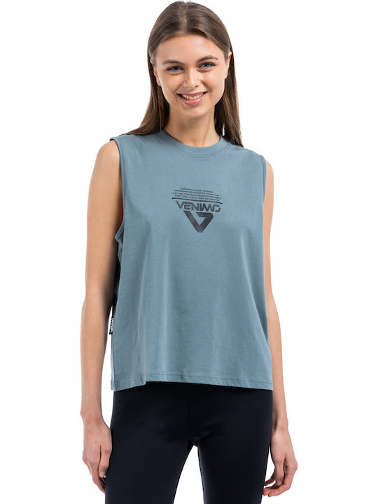 Venimo Γυναικείο T-shirt Μπλε