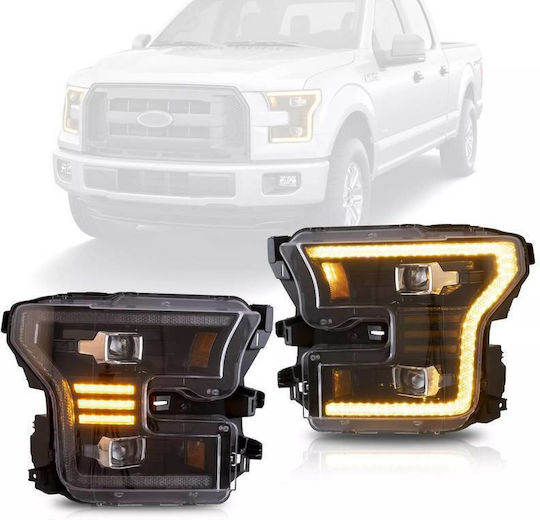 Vland Front Light LED Ford F 150 14-17