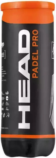Топки за падел Head Pro Padel Training 3 броя 3403956