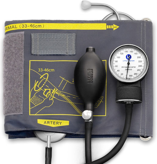 Little Doctor Ld-60 Αναλογικο Πιεσομετρο Μεγάλη Περιχειρίδα 33-46 Cm