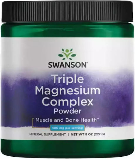 Swanson Triple Magnesium Complex 400mg 227gr